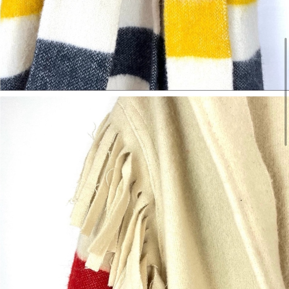 Hudson Bay Blanket Capote Coat Rare Vintage men’s large - Picture 4 of 16